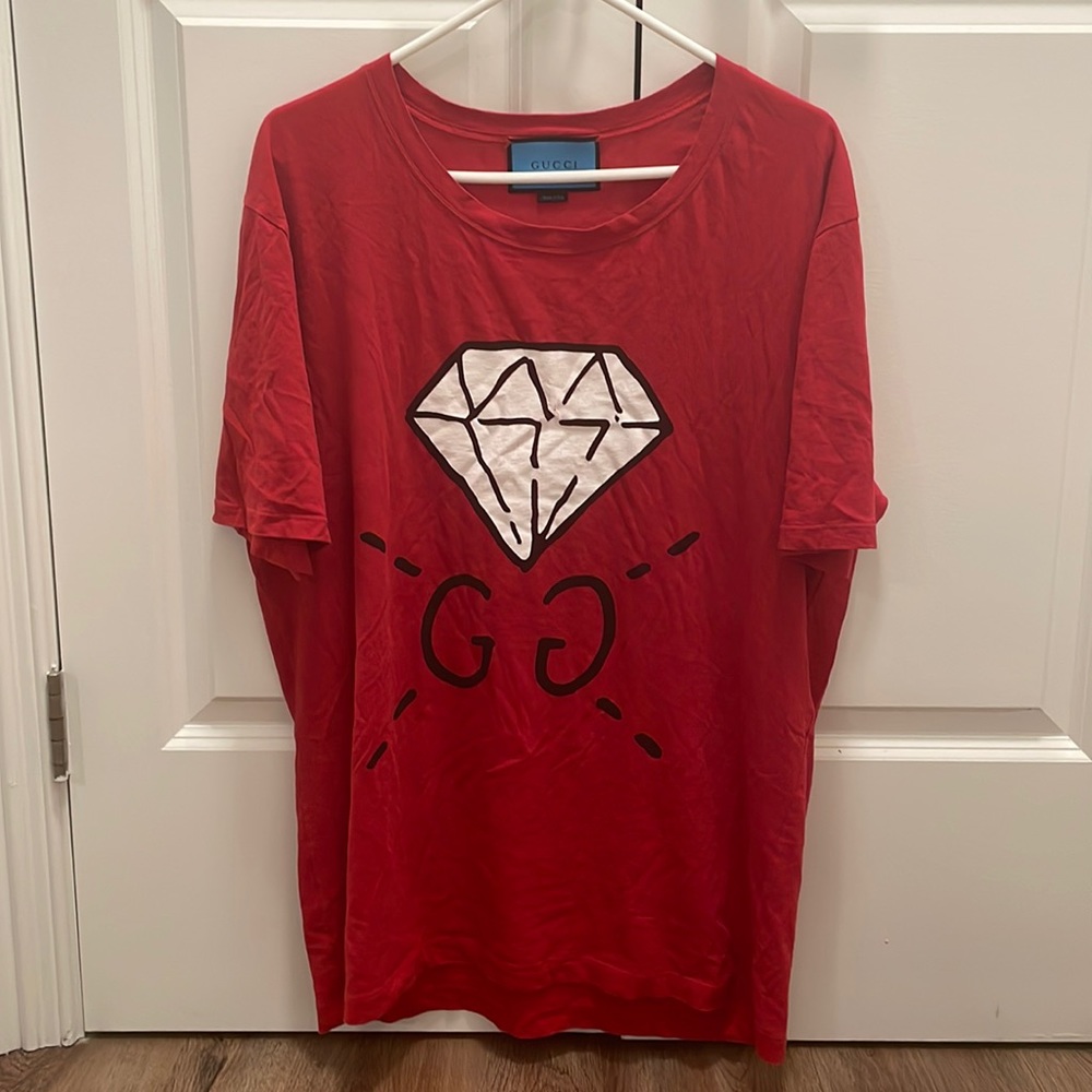 Gucci Ghost GG Diamond men’s tshirt